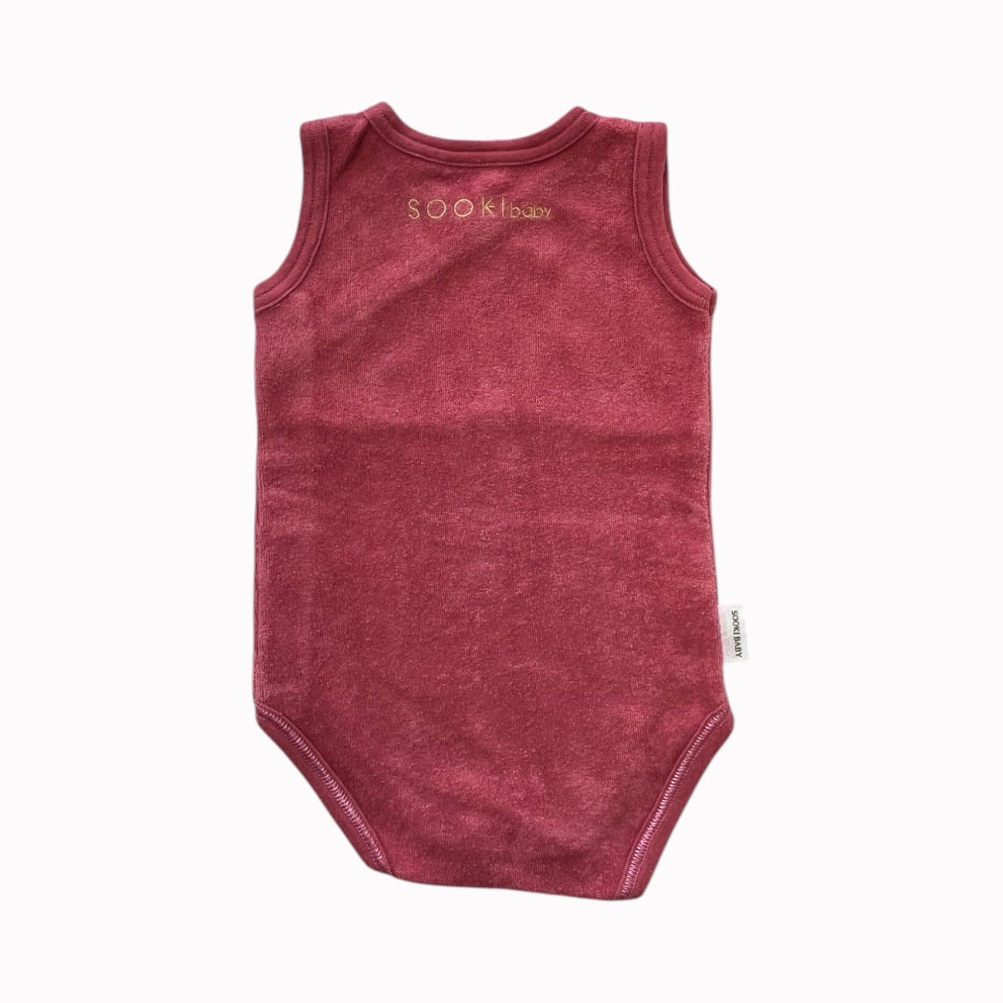 6-12M Sooki Baby Vest - Sleeveless
