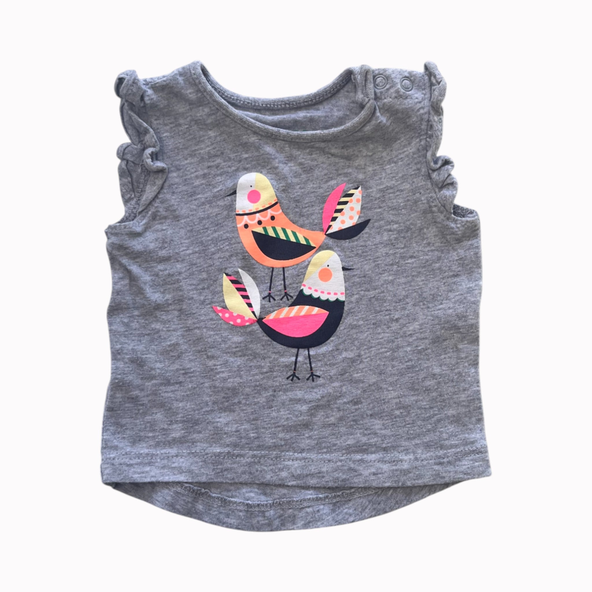 Newborn Cotton On Shirt - Sleeveless