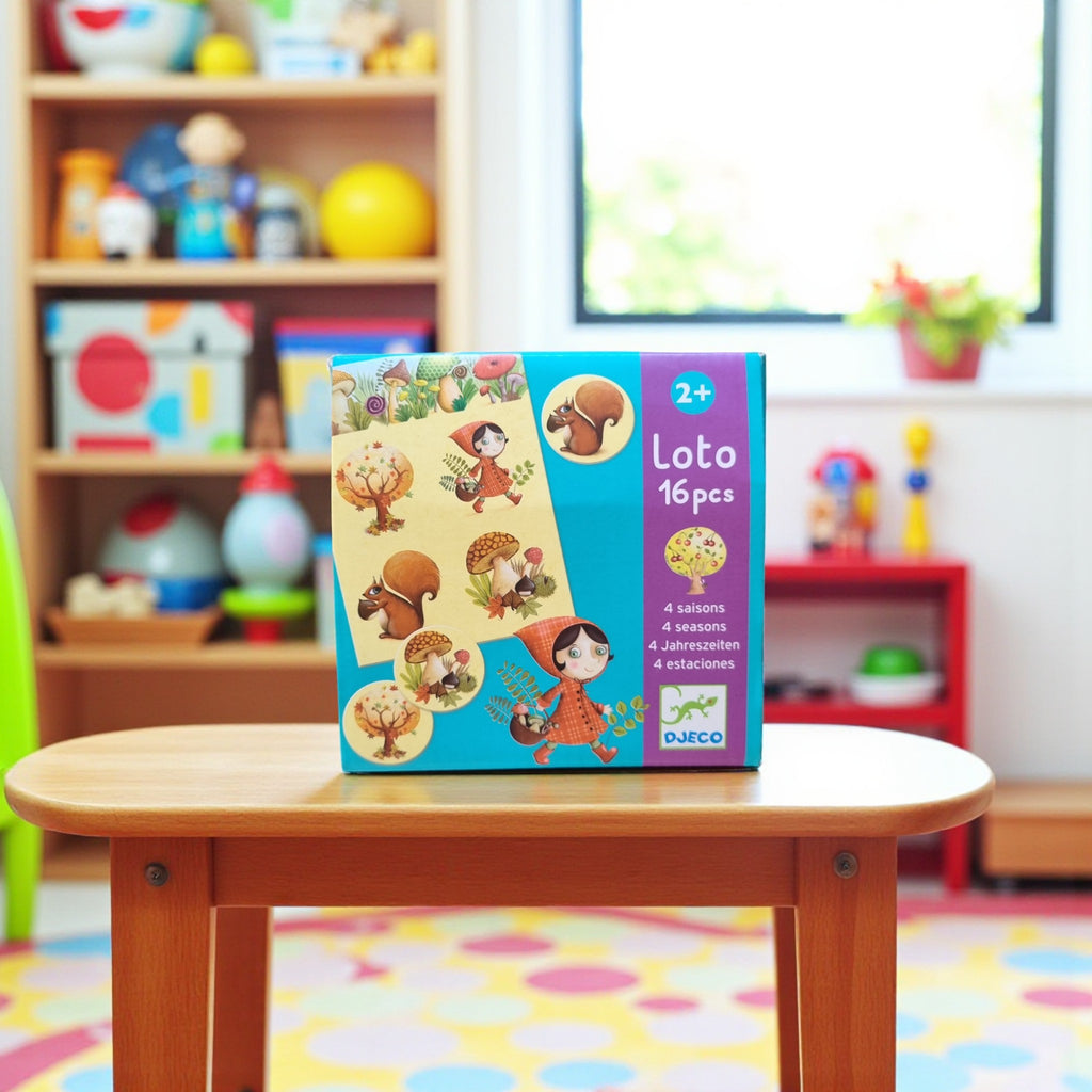 Djeco Educational games Lotto - 4 seasons