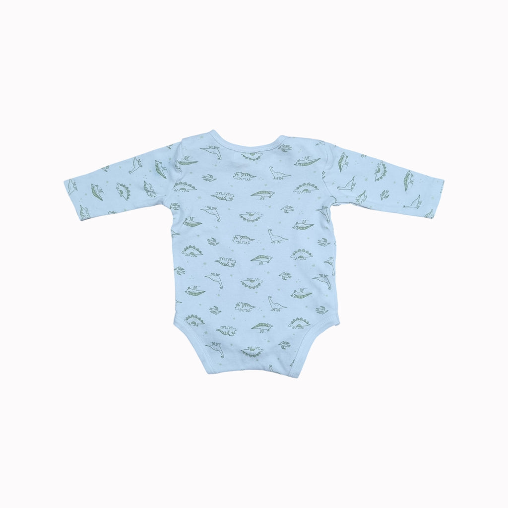 3-6M Rabbit & Bear Vest - Long Sleeve