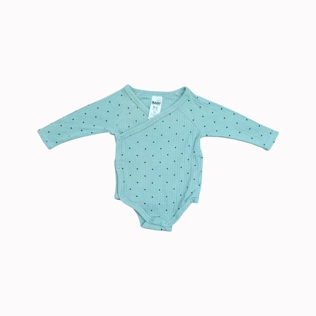 0-3M Cotton On Vest - Long Sleeve