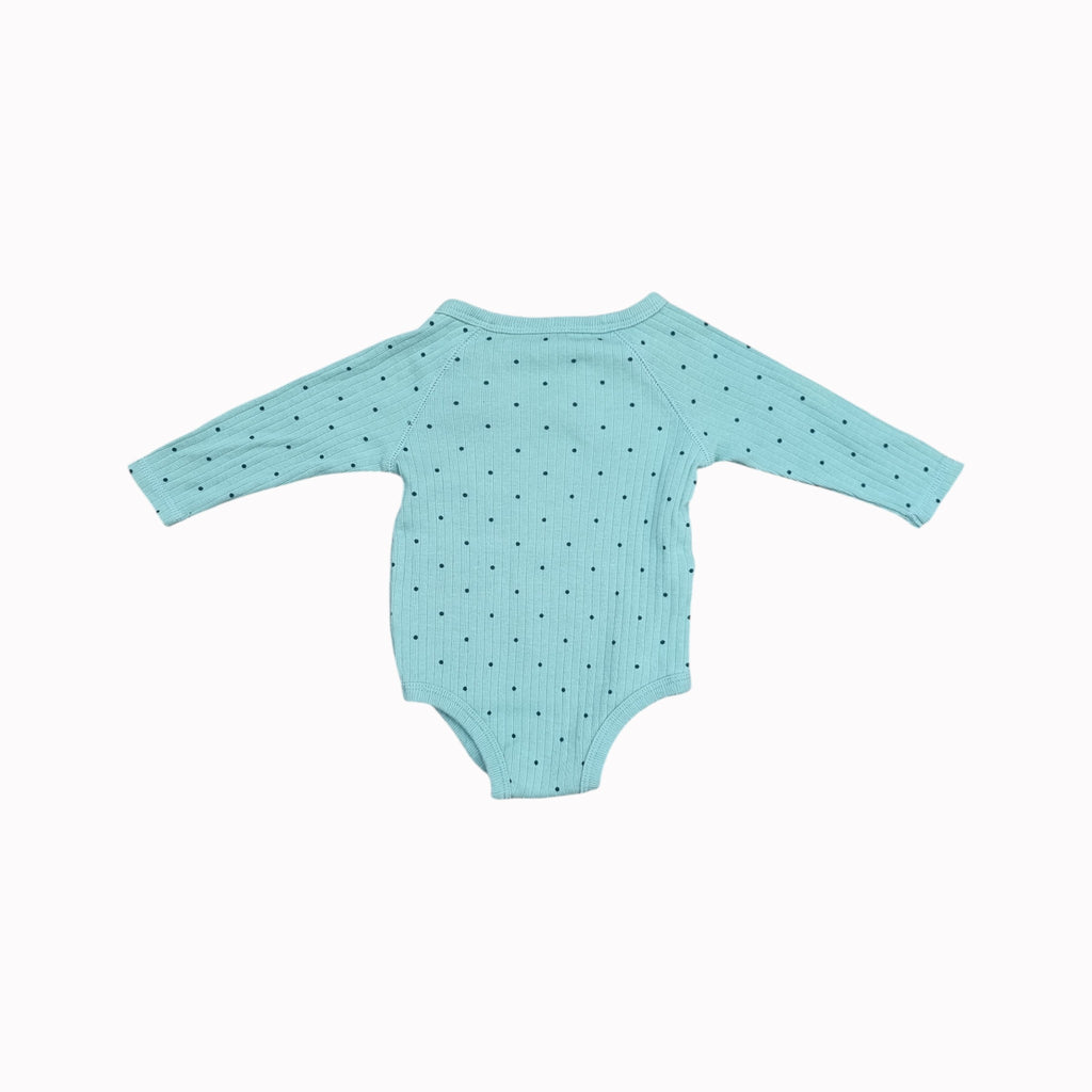 0-3M Cotton On Vest - Long Sleeve