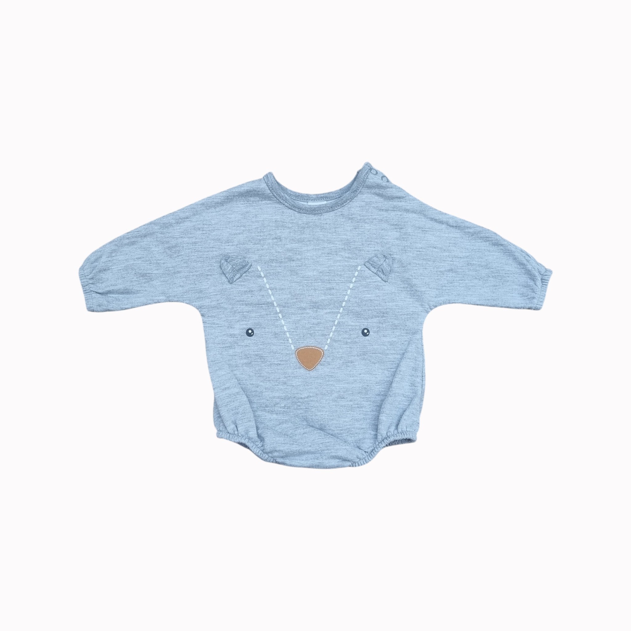 0-3M Pick & Pay Clothing Vest - Long Sleeve