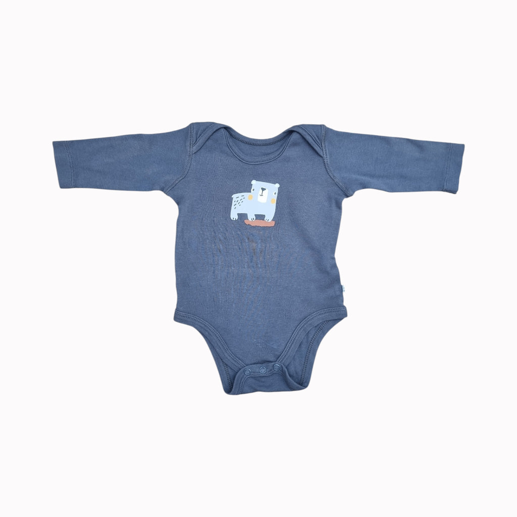 1-3M Woolworths Vest - Long Sleeve