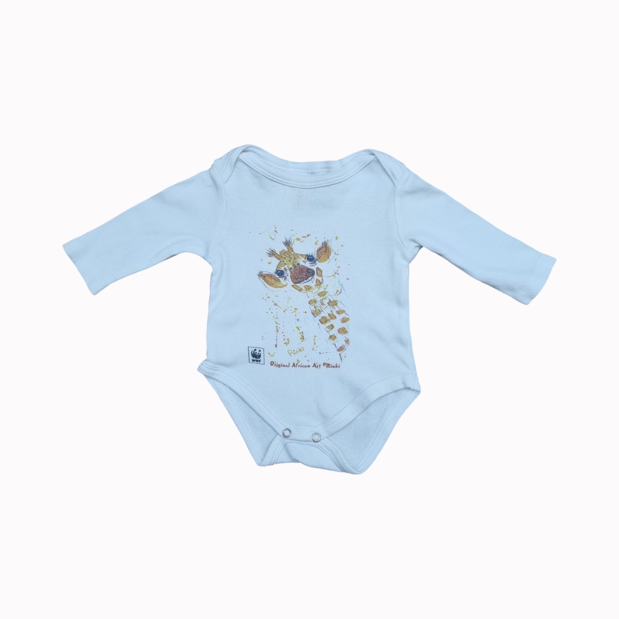 0-3M Original African Art Vest - Long Sleeve