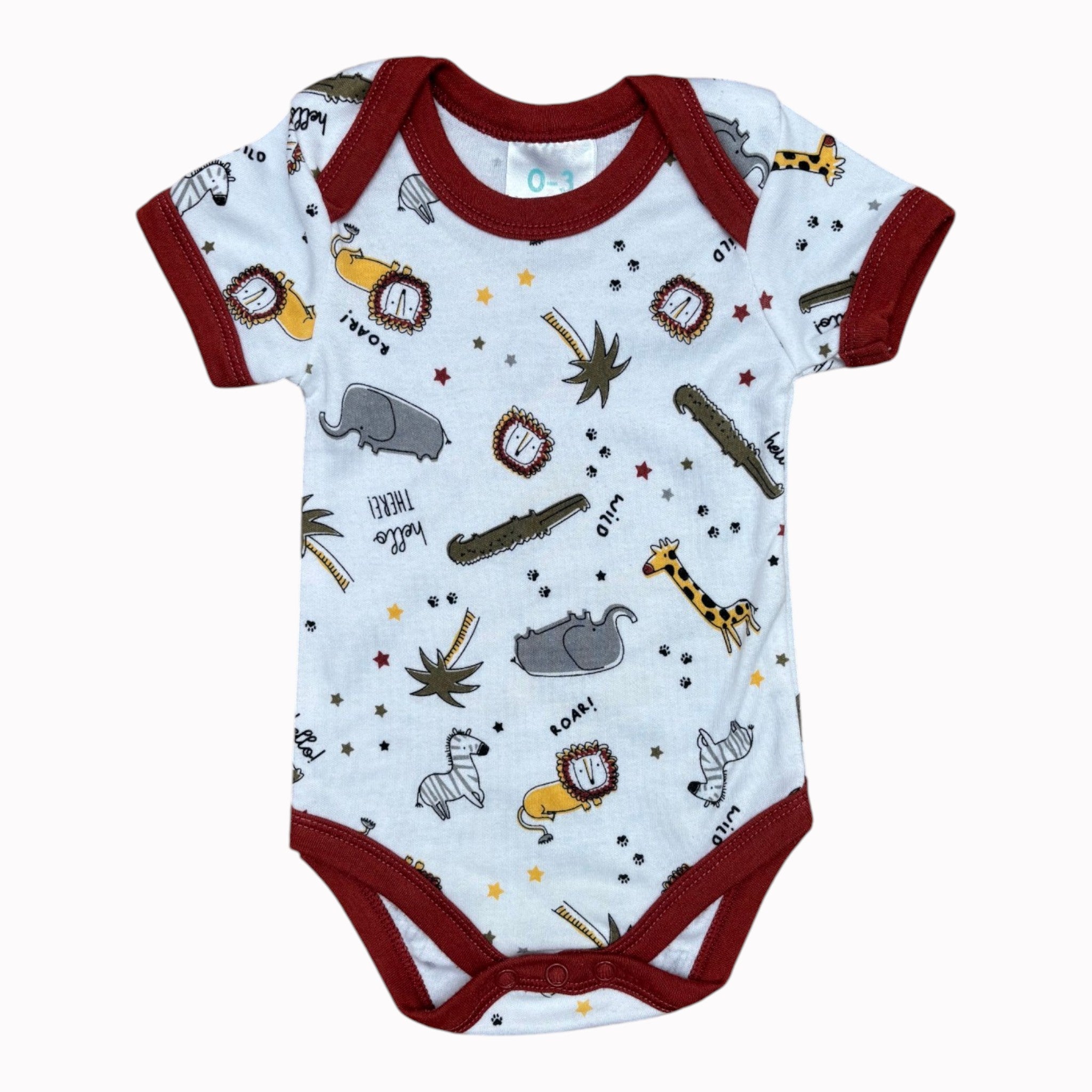 0-3M PEP Vest - Short Sleeve