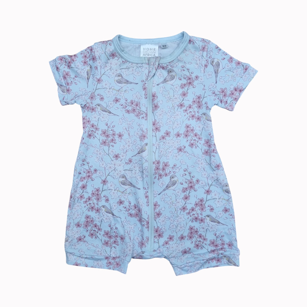 6-12M Home Grown Africa Romper