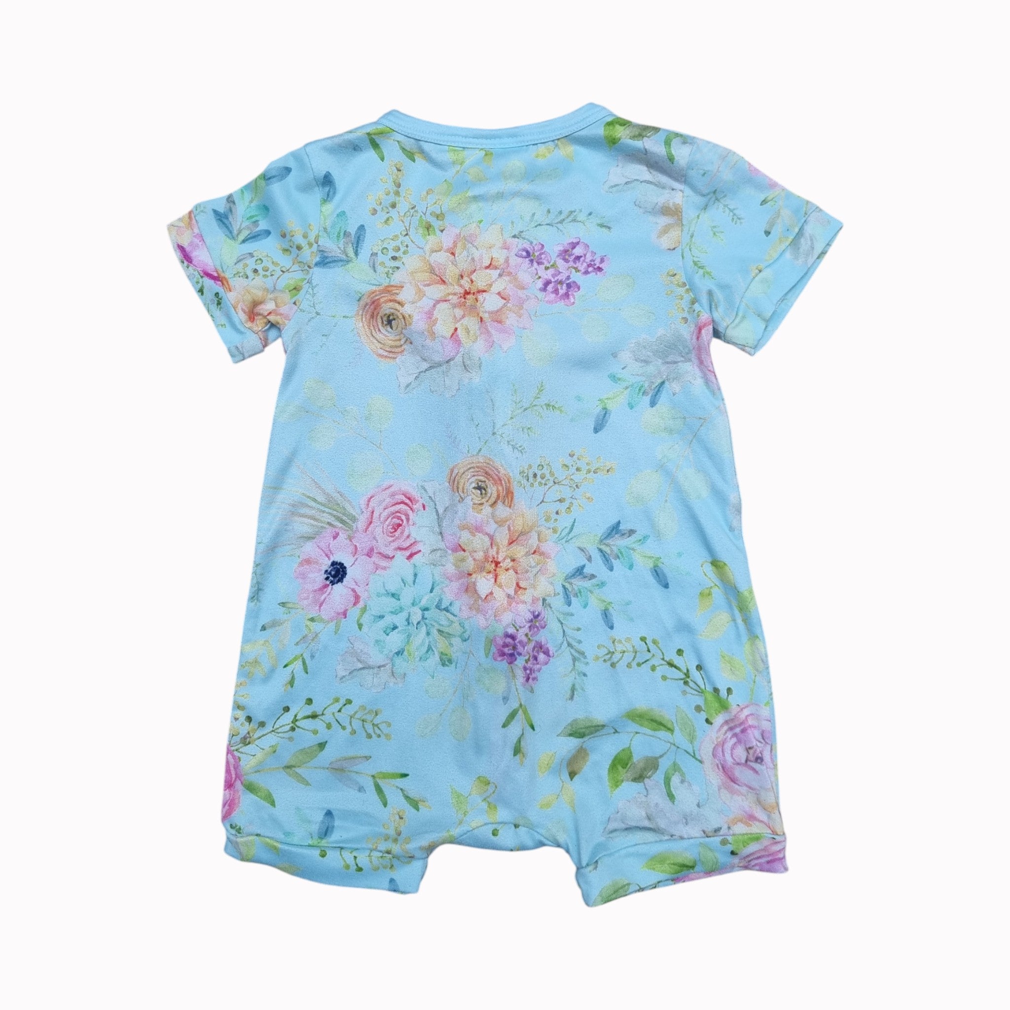 6-12M Home Grown Africa Romper