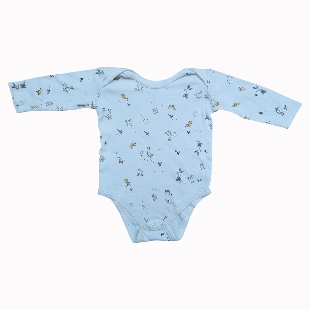 6-12M Woolworths Vest - Long Sleeve