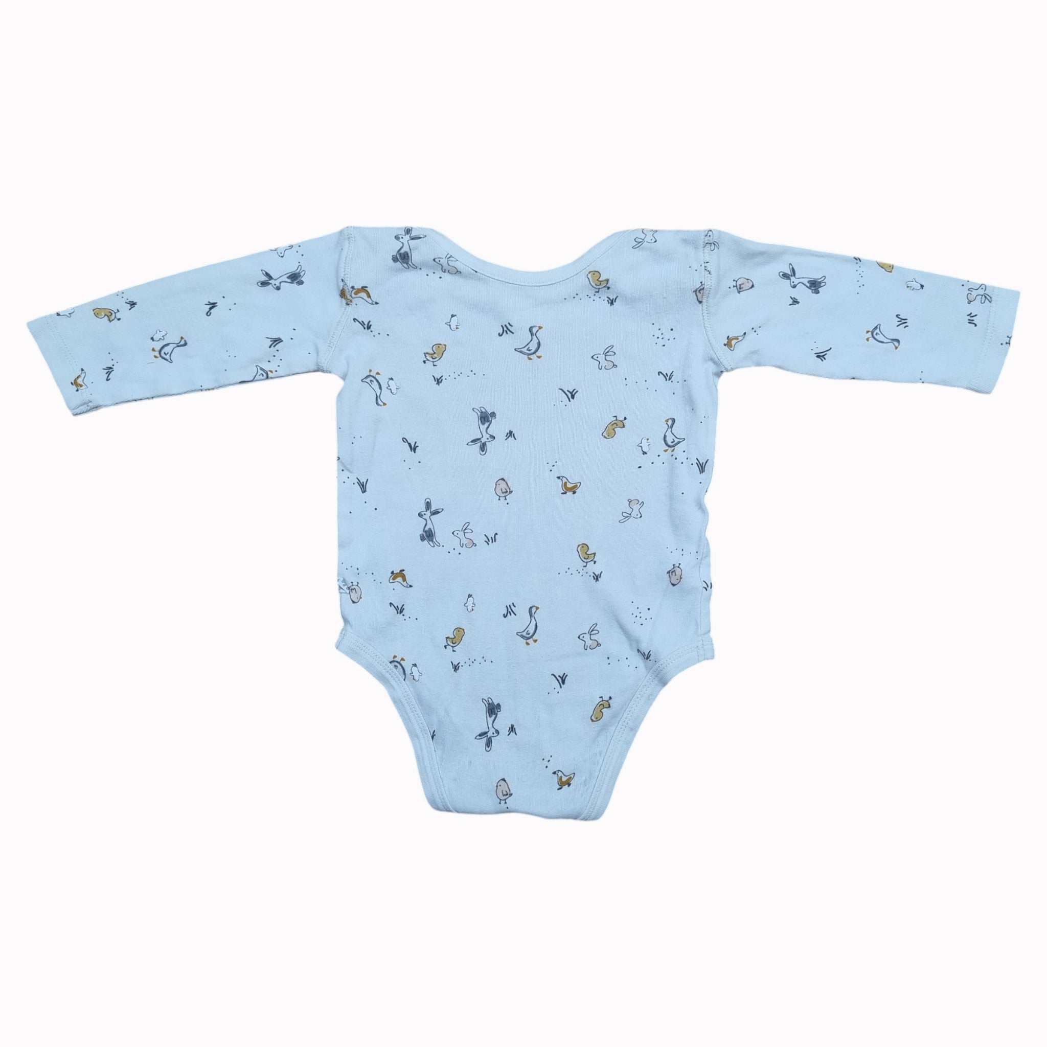 6-12M Woolworths Vest - Long Sleeve