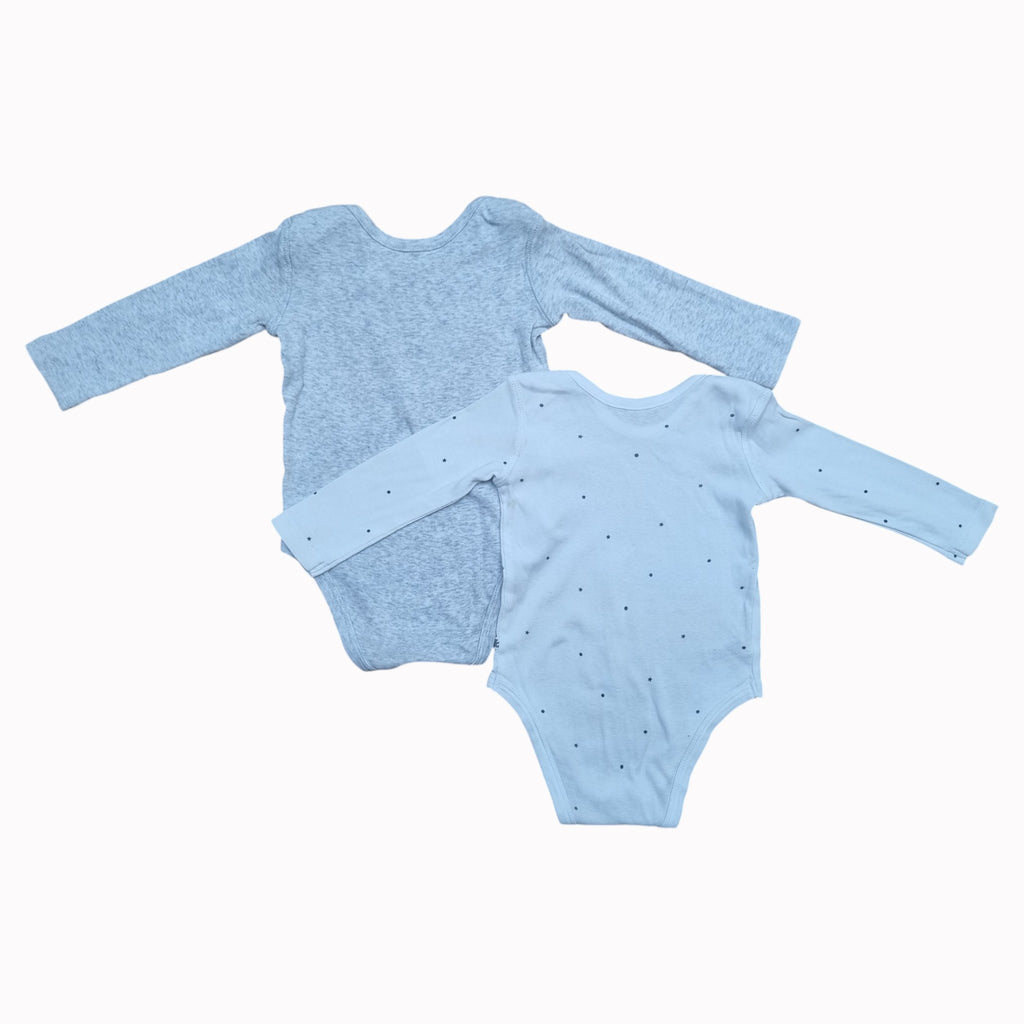 12-18M Woolworths Vest - Long Sleeve 2-pack