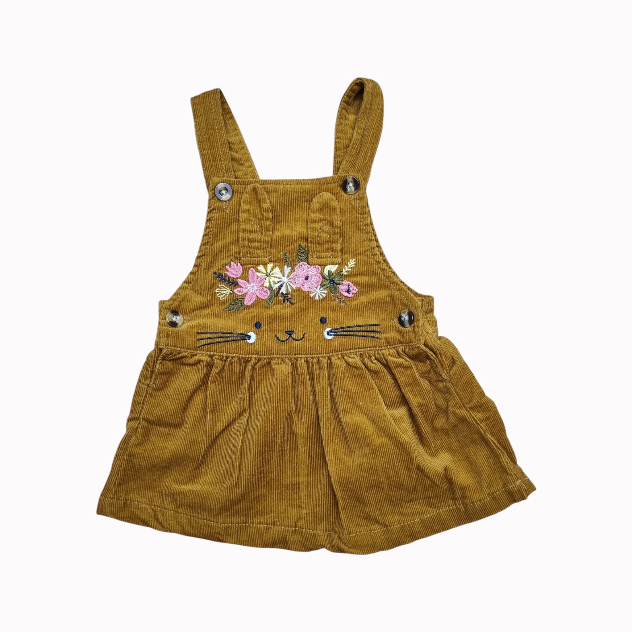 6-12M Clicks Dungaree Dress