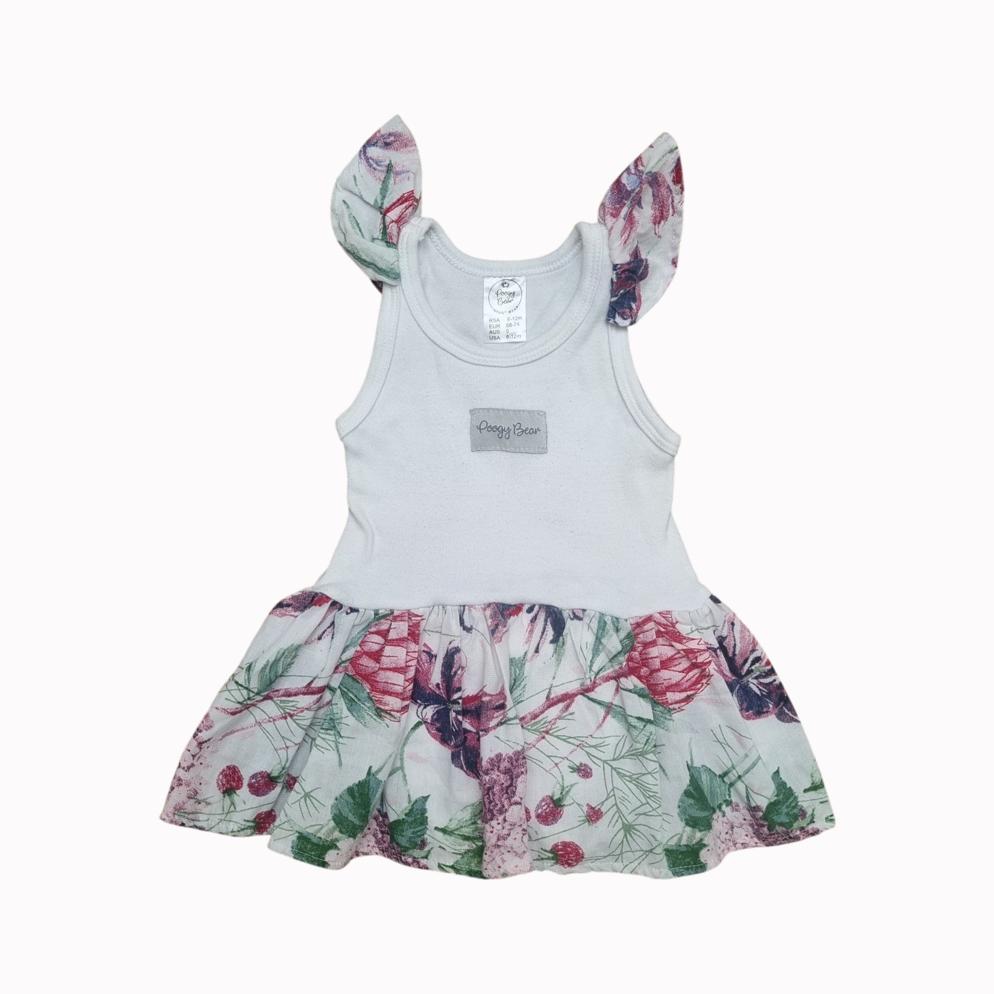 6-12M Poogy Bear Romper Dress