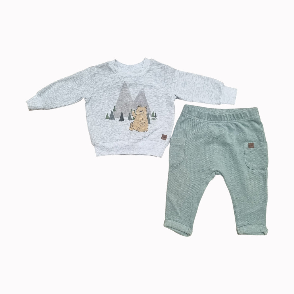 3-6M Keedo Sweat Set