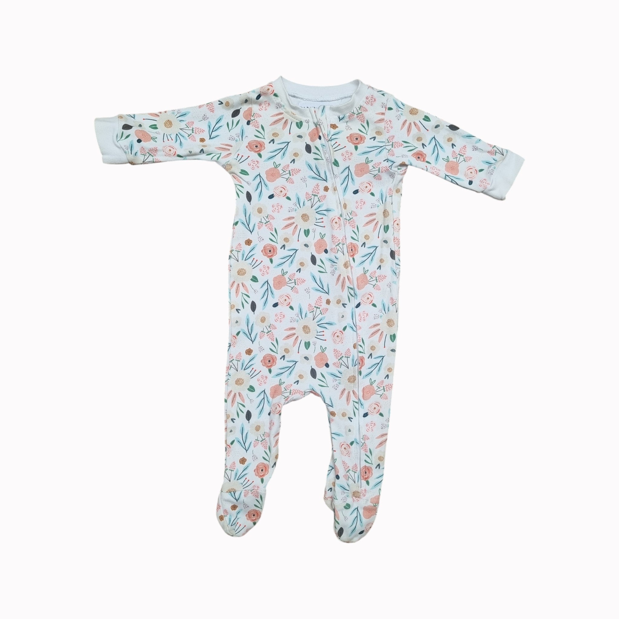 0-3M Baba Fishees Babygrow