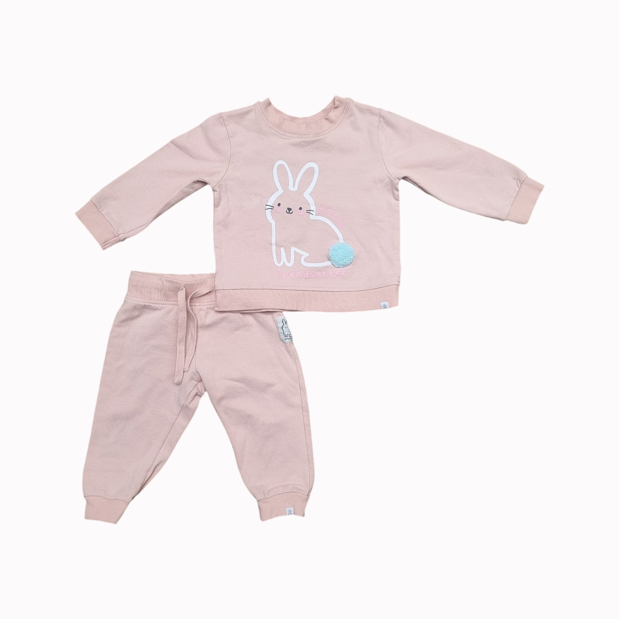 6-12M Woolworths Sweatshirt and Sweatpants Set