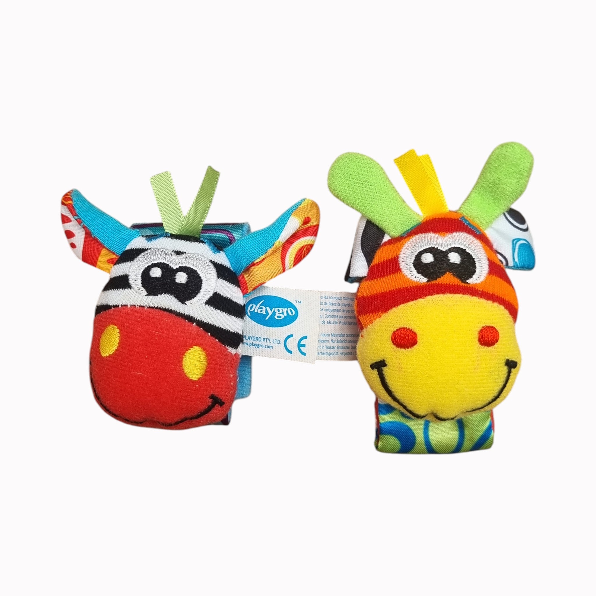 Playgro Baby Wrist Rattles