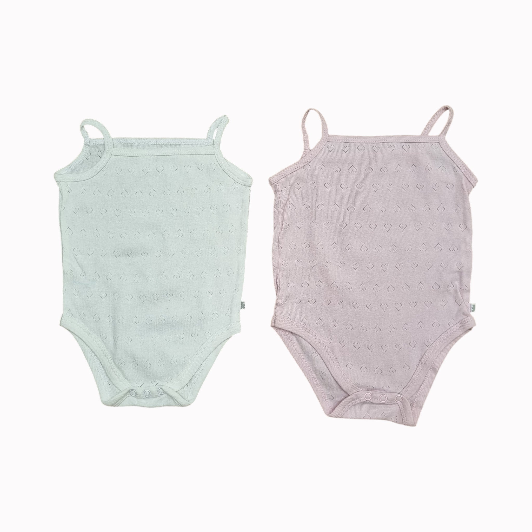 6-12M Woolworths Vest - Sleeveless 2-pack