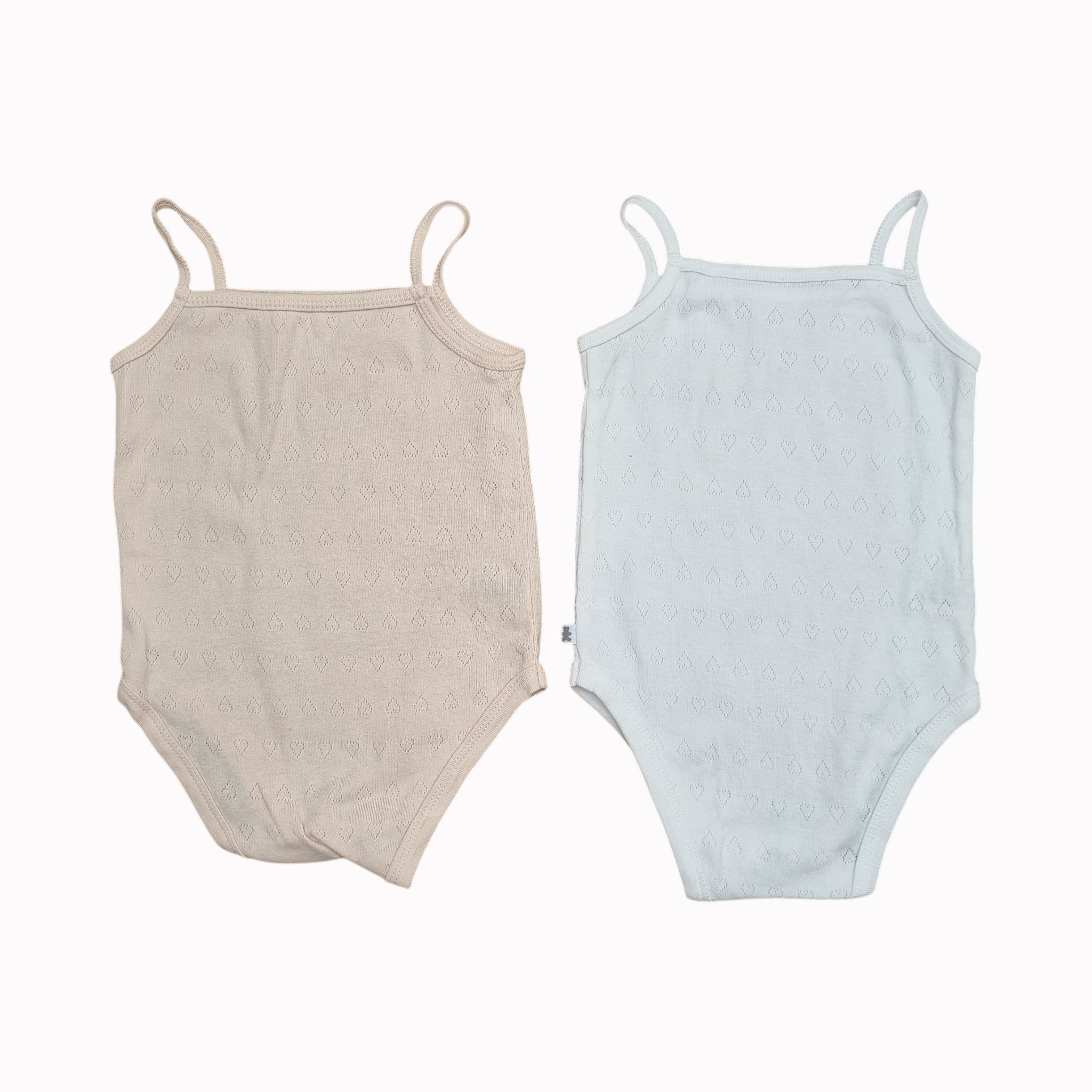 12-18M Woolworths Vest - Sleeveless 2-pack