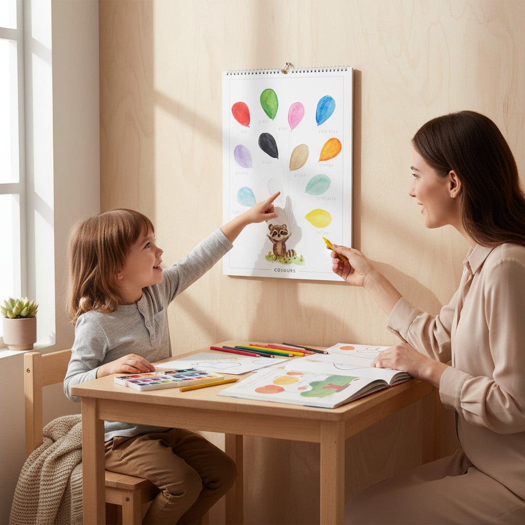 Educational Poster 10s - Afrikaans