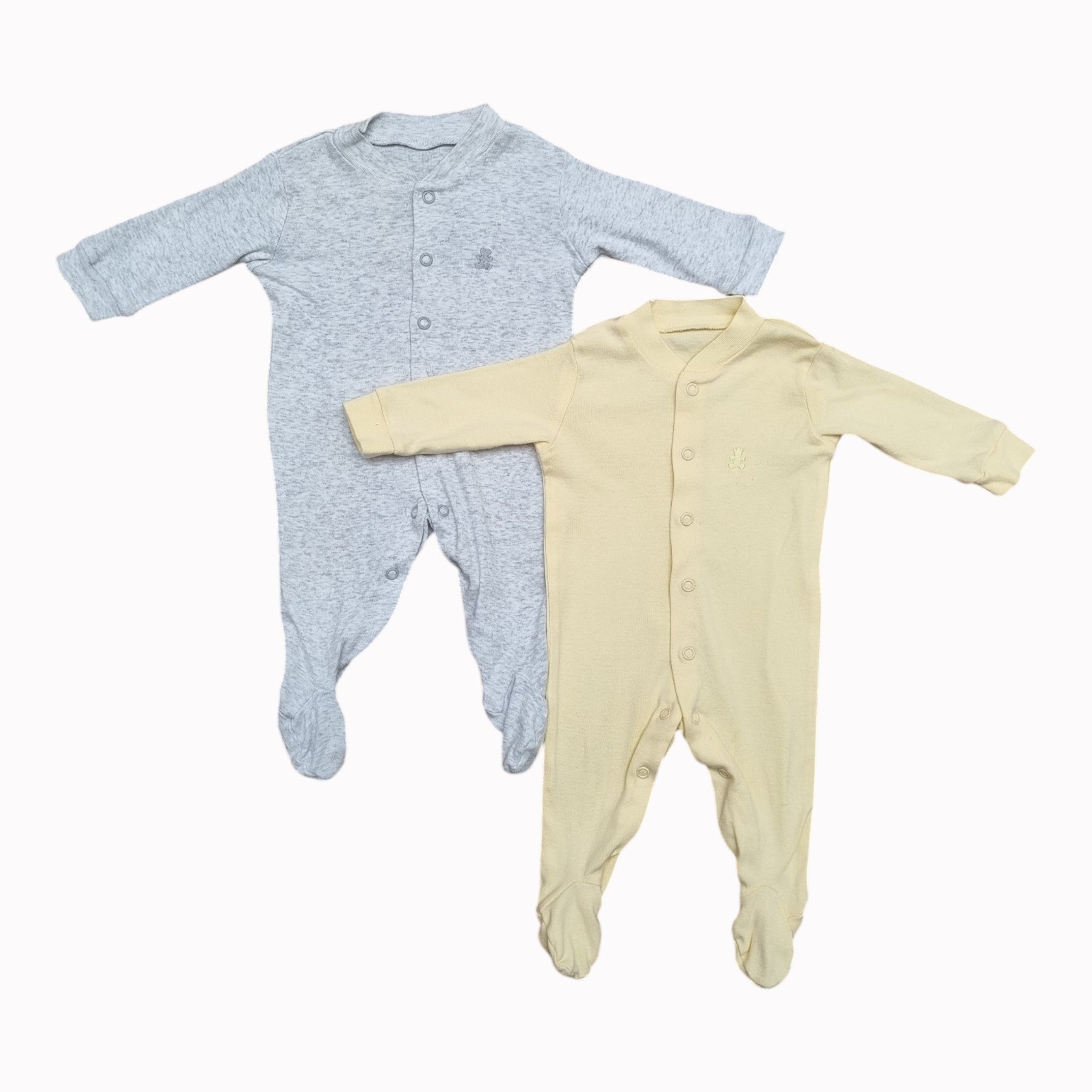 Newborn Woolworths Babygrow 2-pack