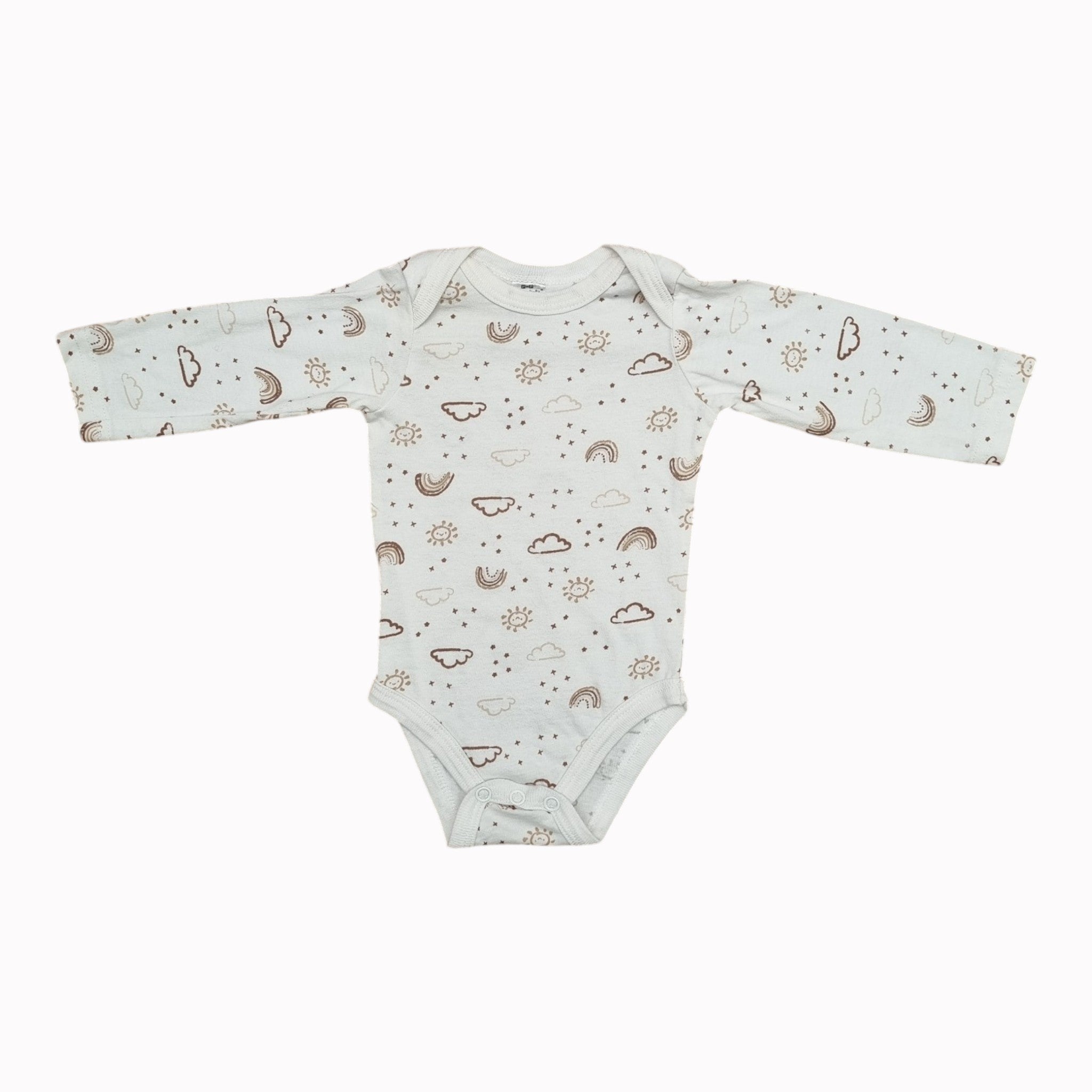 0-3M Pick & Pay Clothing Vest - Long Sleeve