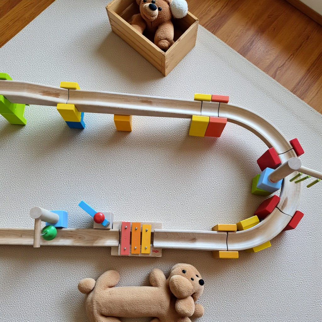 Wooden Ball track
